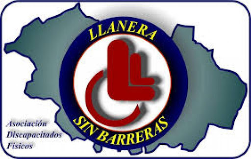 Logotipo de la asociación Llanera sin barreras