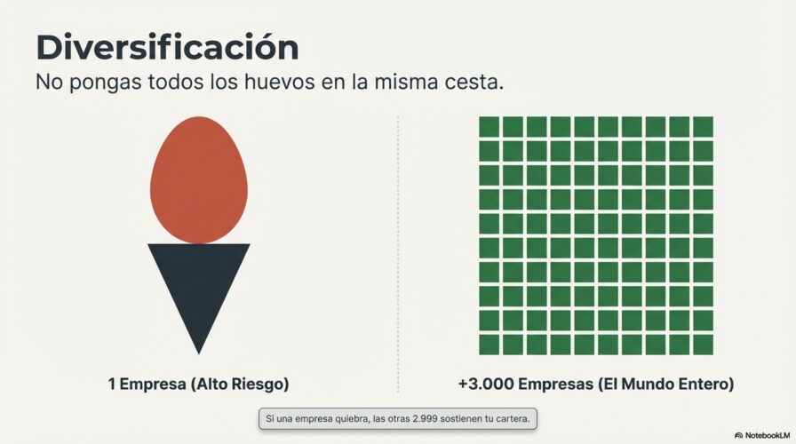 La diversificación en la inversión financiera