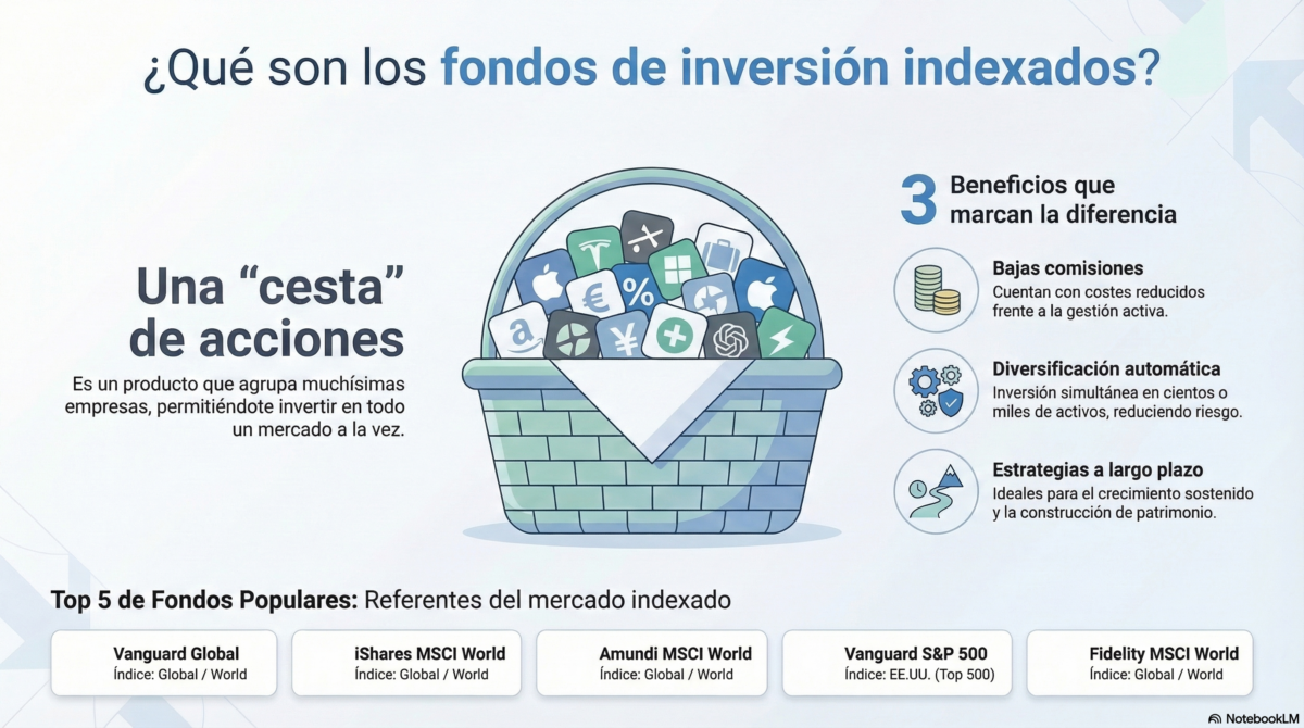¿Qué son los fondos indexados?